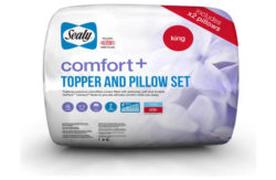 Sealy Comfort Plus Mattress Topper and Pillow Set - Kingsize